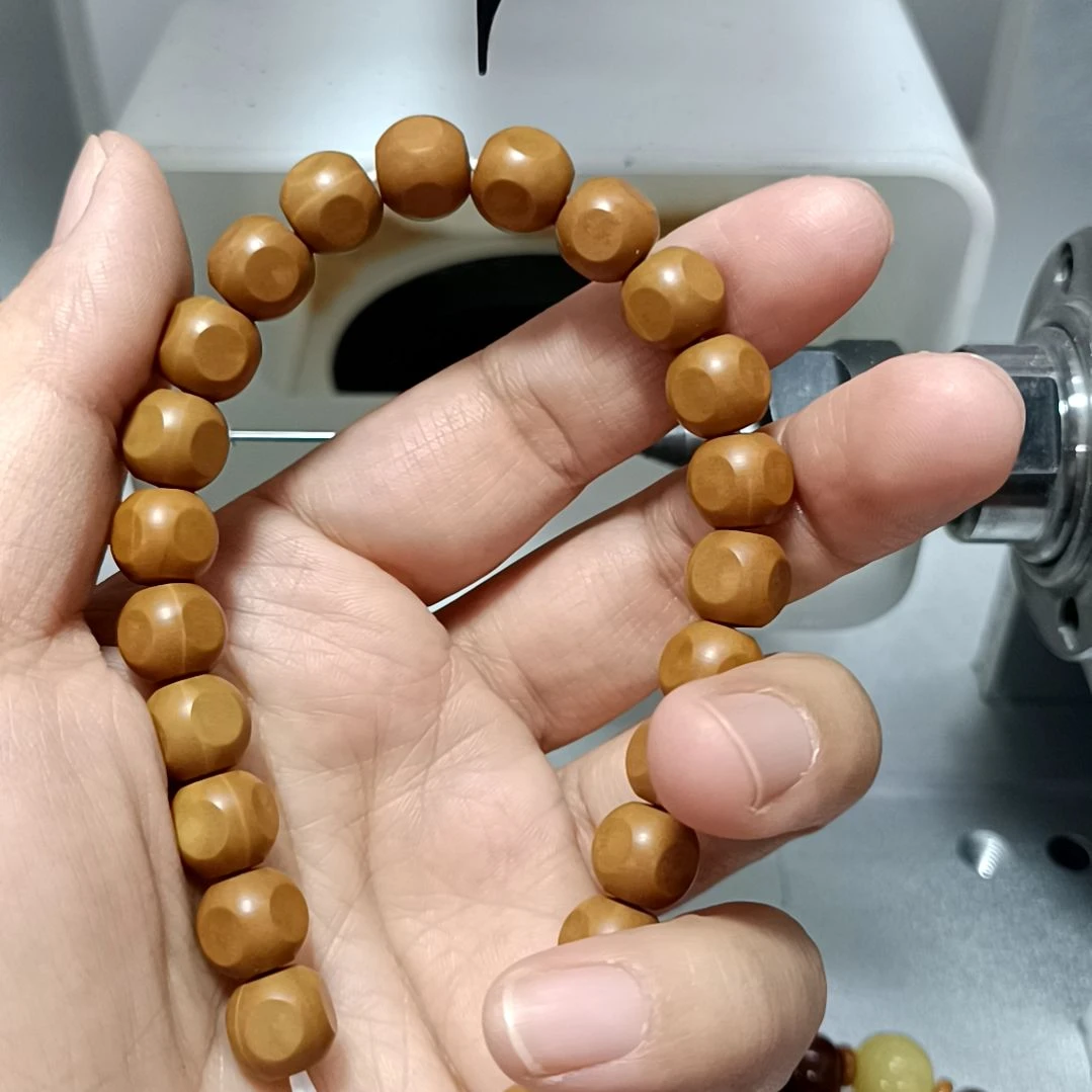 猴头核桃吊坠原皮原色六方