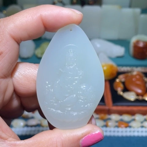 和田玉挂件未镶嵌