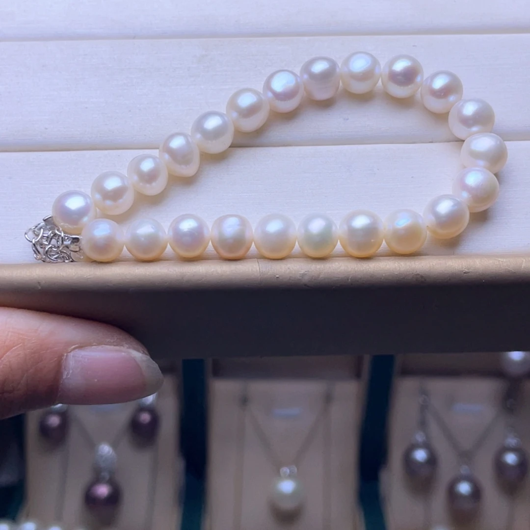 银S925镶嵌淡水珍珠其他