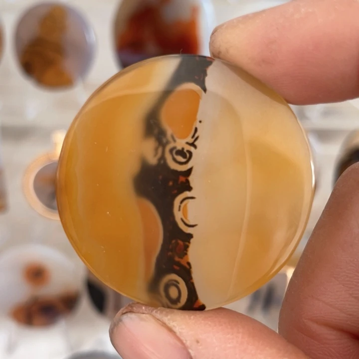 未镶嵌吊坠(不含链)玛瑙/玉髓