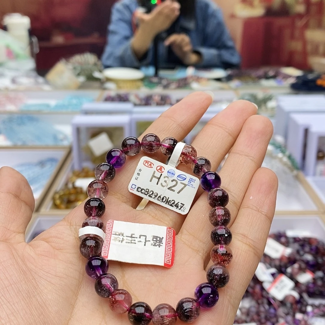 水晶手链未镶嵌冰***人超七8m H327