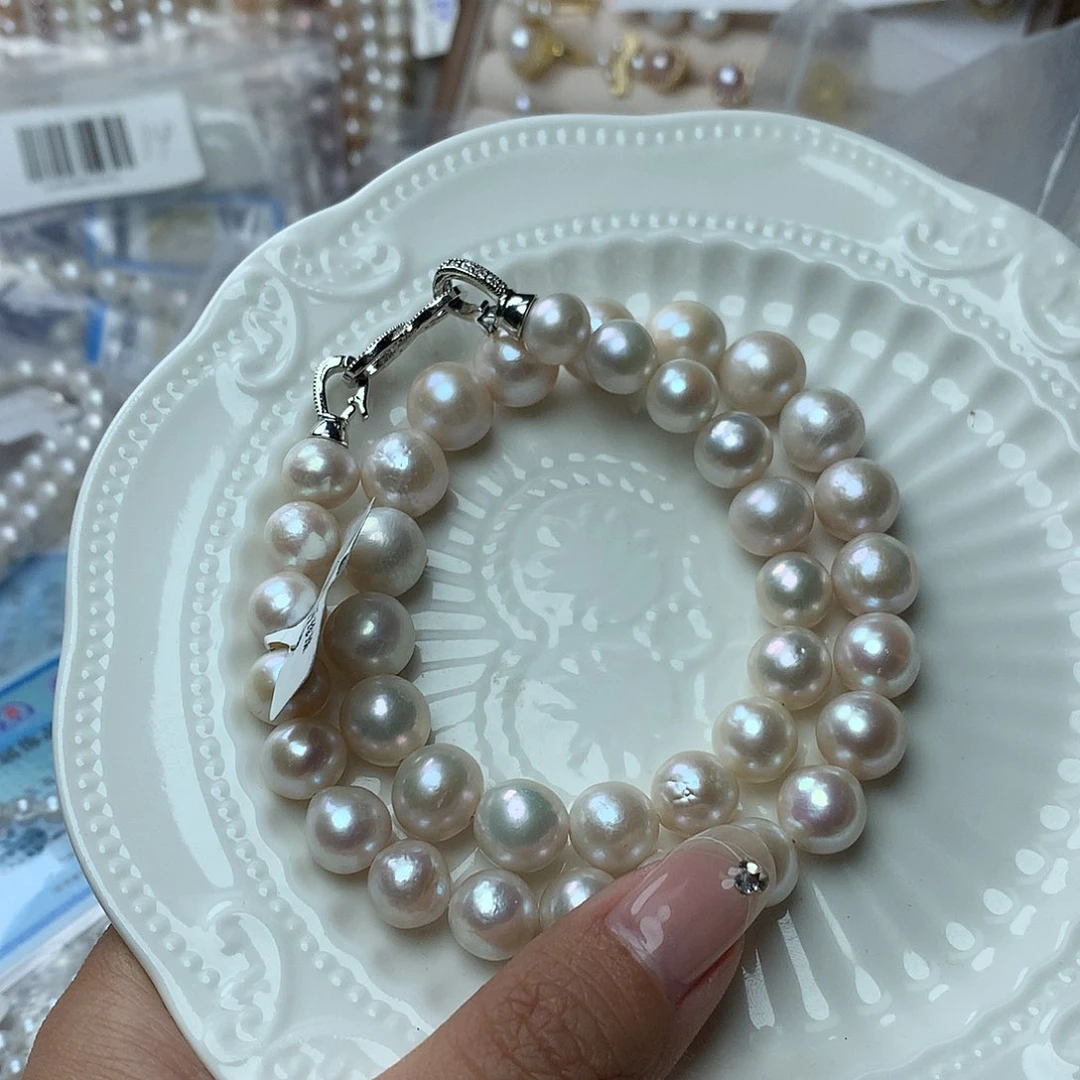 淡水珍珠10-11未镶嵌t17项链