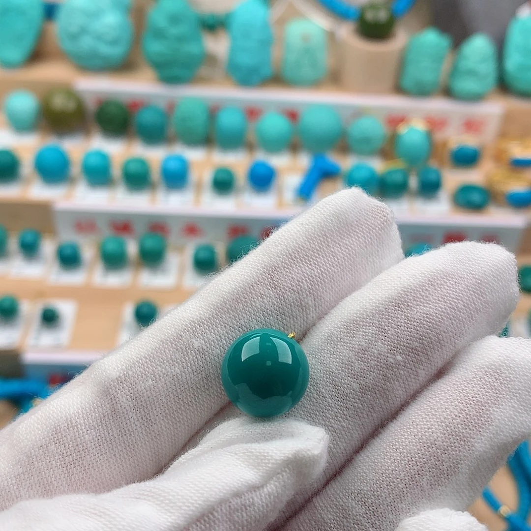 绿松石未镶嵌配饰11.7