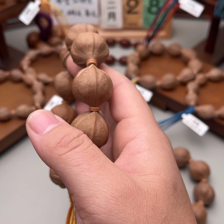 关***心橄榄核手串/手链梅林铁核