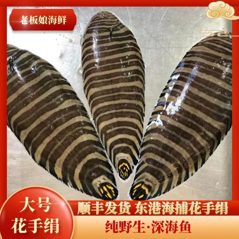 大号花手绢 4斤装10-15条左右 速冻发货野生深海鱼