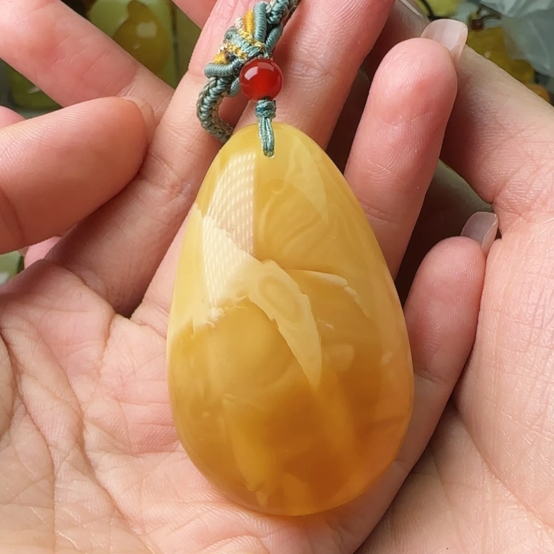 【闪购商品】琥珀颈饰未镶嵌吊坠