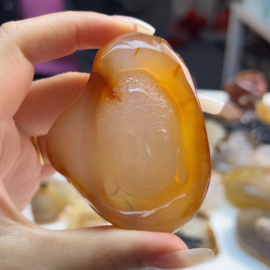 玛瑙/玉髓未镶嵌吊坠(不含链)