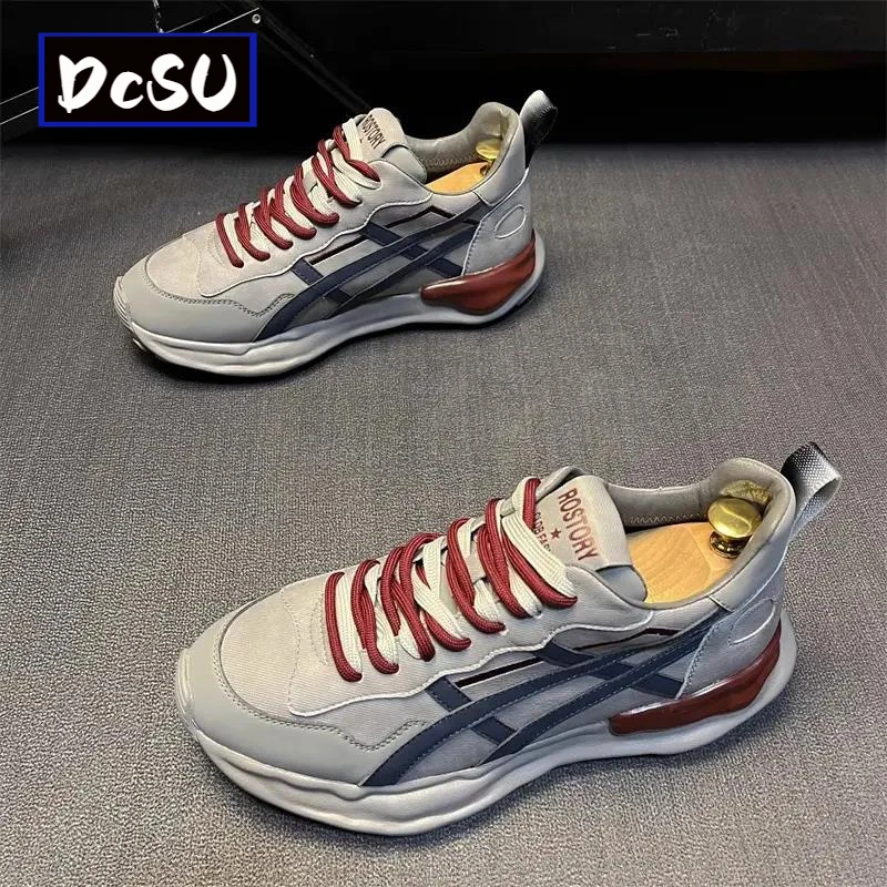 【香港DcSU&Shoes官方正品】2025年男鞋春夏新款百搭运动休闲阿甘鞋