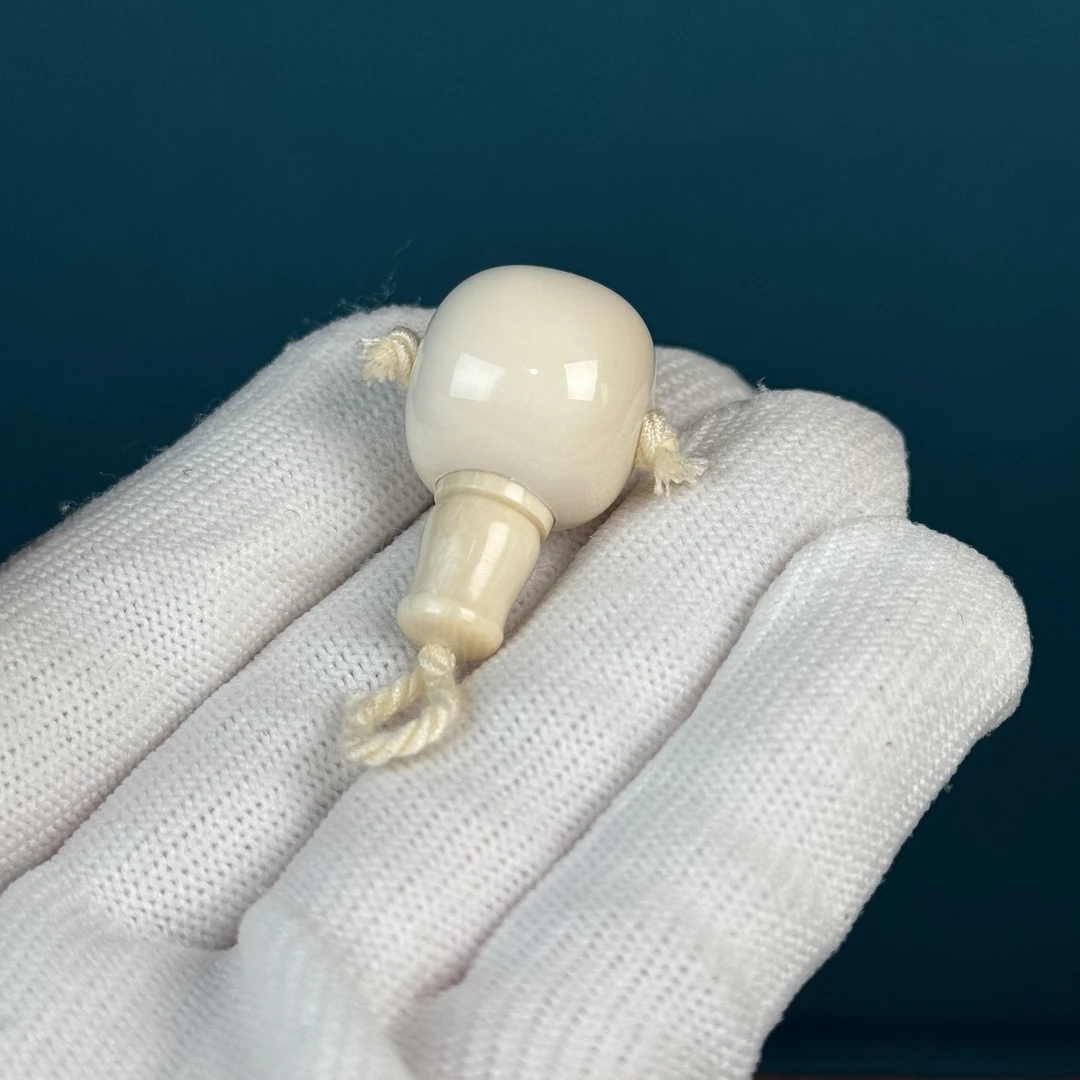 D6237天然猛犸牙 分体式三通16.5*29mm支持鉴定 假一罚四