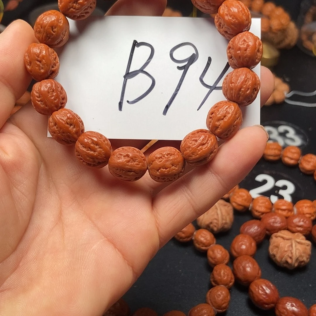 3***E手串文玩核桃八棱15
