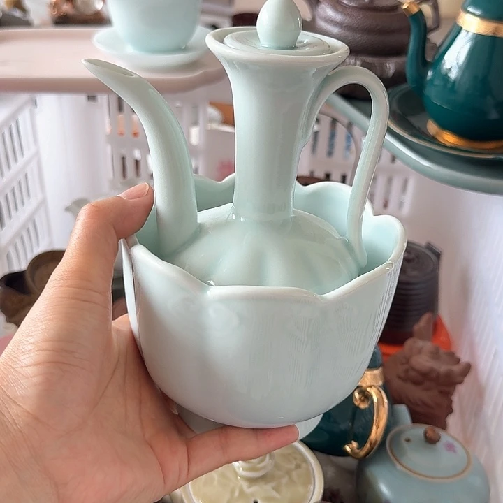 微瑕陶瓷茶具茶杯茶壶