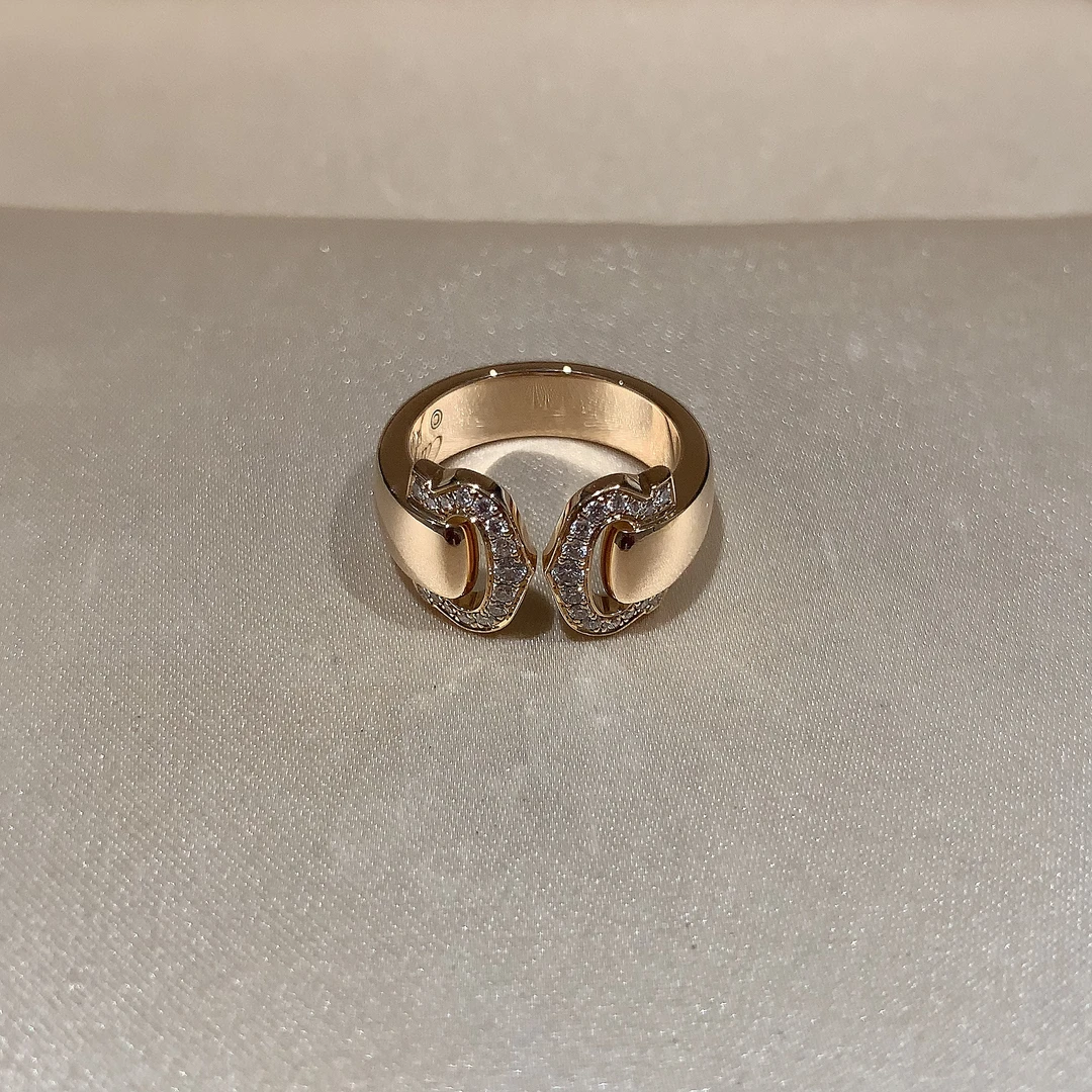 99新 Cartier/卡地亚 99新   天使钻戒  k玫  #53