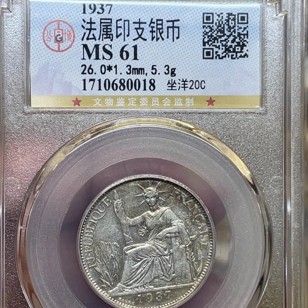 银古钱币一枚图片品相
