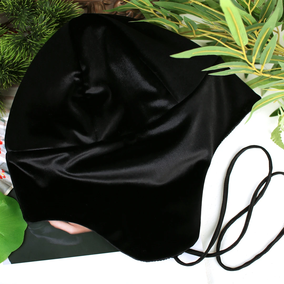 桑蚕丝帽子女雷锋帽防寒秋冬防风护耳头盔内胆保暖包头堆堆帽冷帽