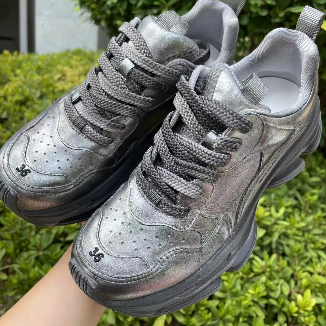 老爹鞋增高街头风秋季时尚休闲鞋