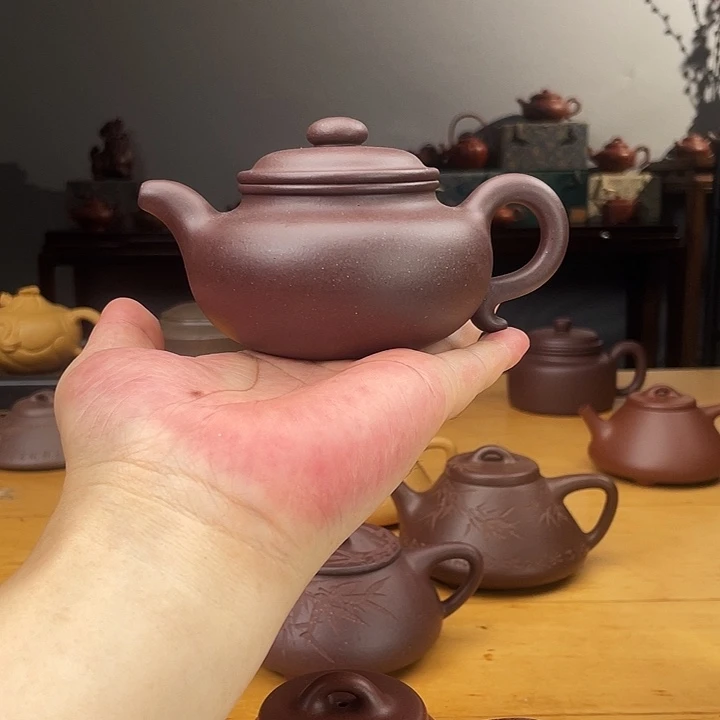 茶壶紫砂宜兴紫砂壶半手工