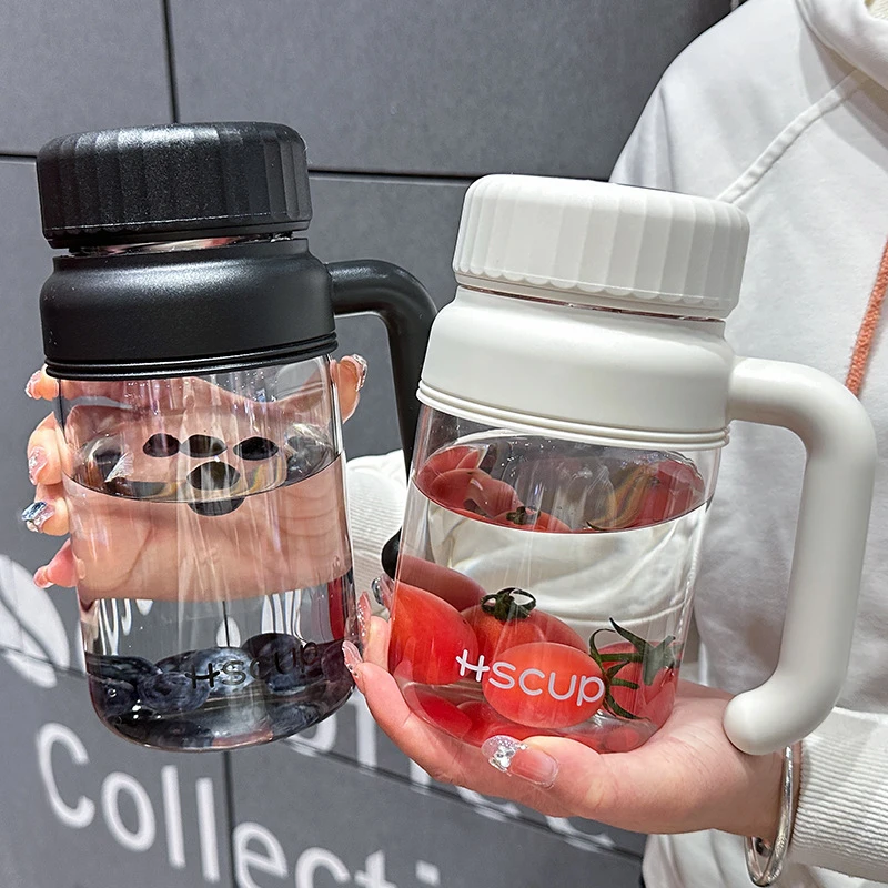 玻璃杯泡茶杯耐高温生日礼物办公室杯子便携男女生夏天水杯2025