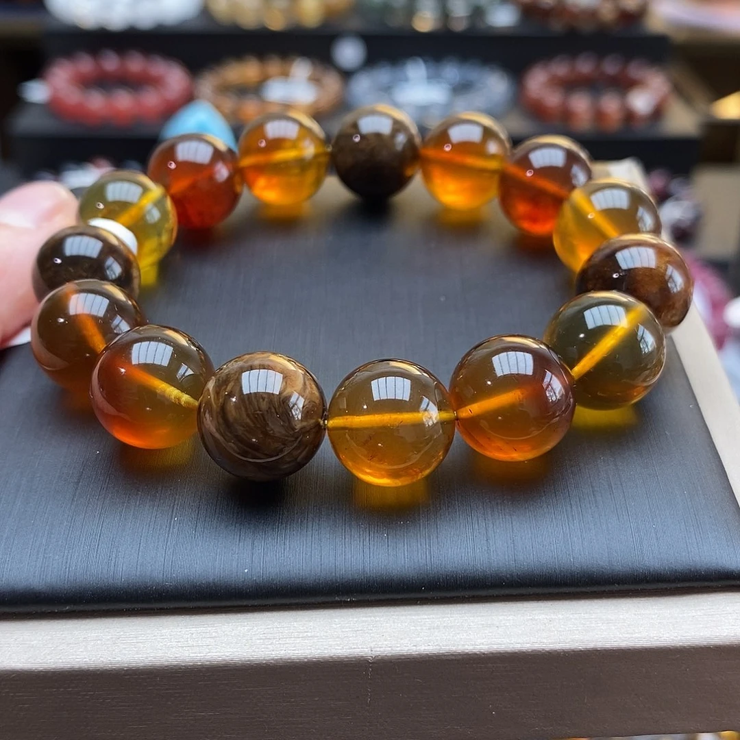 蜜蜡手链未镶嵌手链