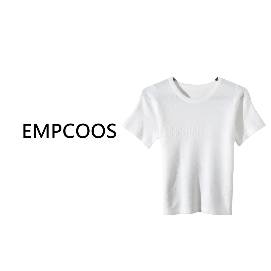 【Y257】2025ss女士短袖休闲春夏潮牌设计师款潮牌女装#6249