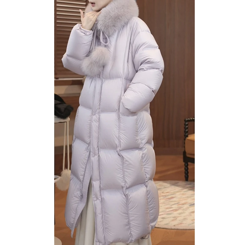 【mimius】喵喵 可溯源三星安心羽绒 芋泥波波中长款羽绒服 G10269