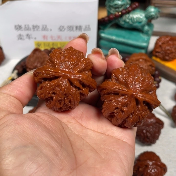 吊坠文玩核桃粗筋1LXP#00#