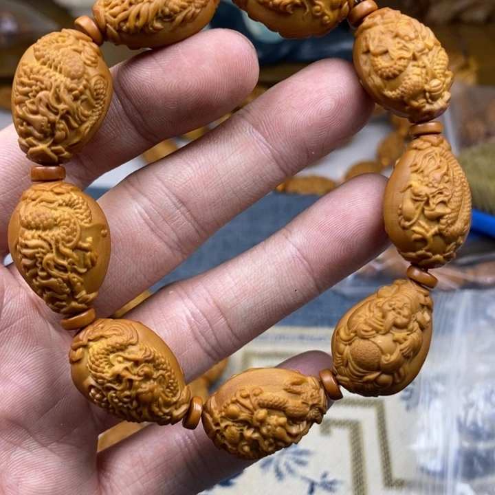 橄榄核手串/手链橄榄核雕工艺手串