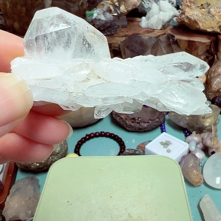 未镶嵌珠宝半成品水晶快**子