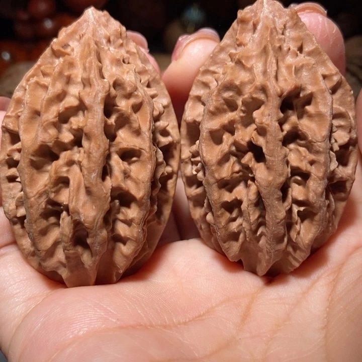 把件文玩核桃东北楸子小雪106