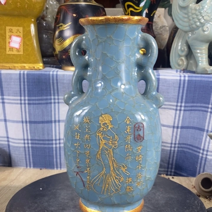 瓶陶泽如花儿盛开了