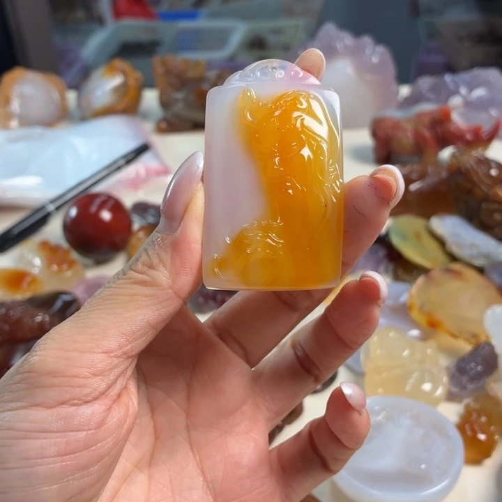 未镶嵌吊坠(不含链)玛瑙/玉髓