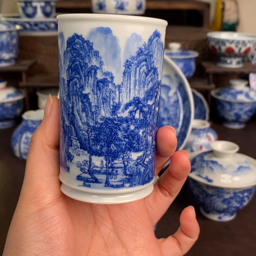 景德镇陶瓷手工手绘