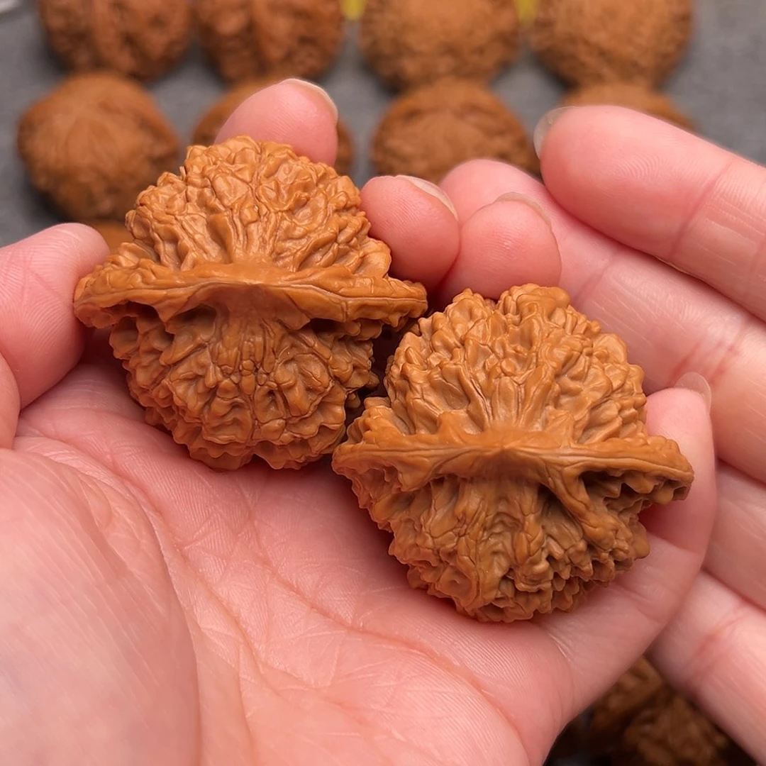 把件文玩核桃精品官帽45+全品