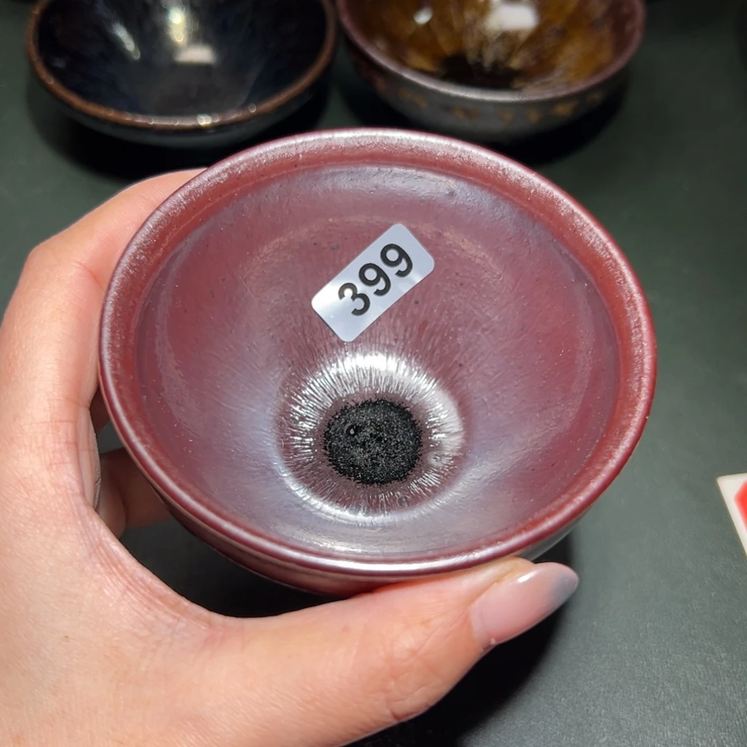 祥***山茶盏全手工原矿原釉建盏