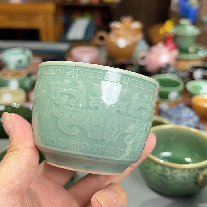 龙泉敬悦青瓷品茗杯
