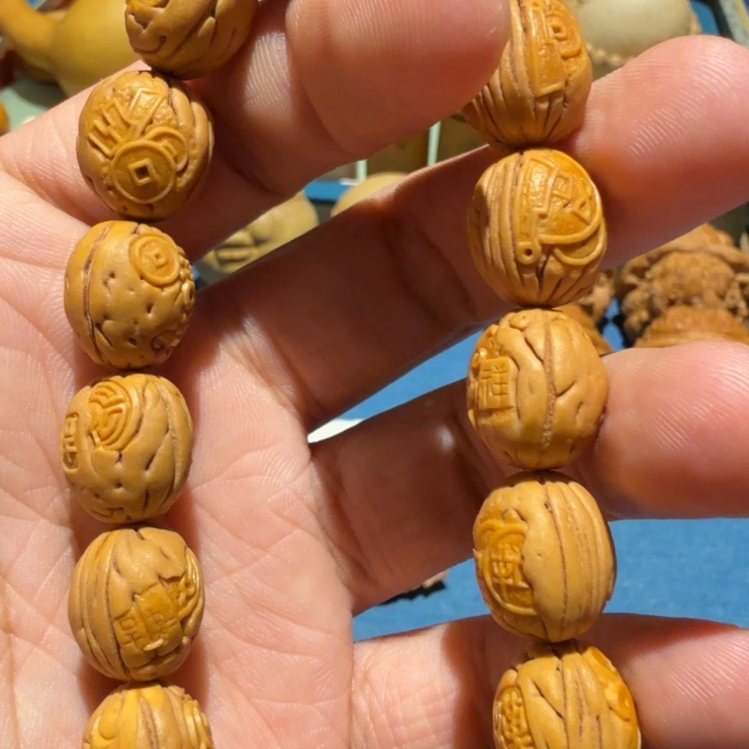 橄榄核手串/手链核雕艺术