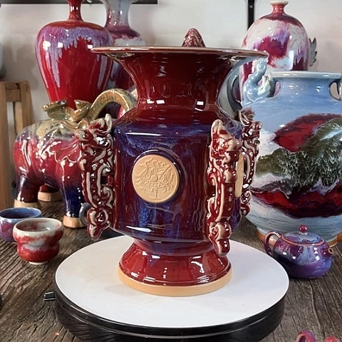 瓷片神垕镇钧瓷艺术