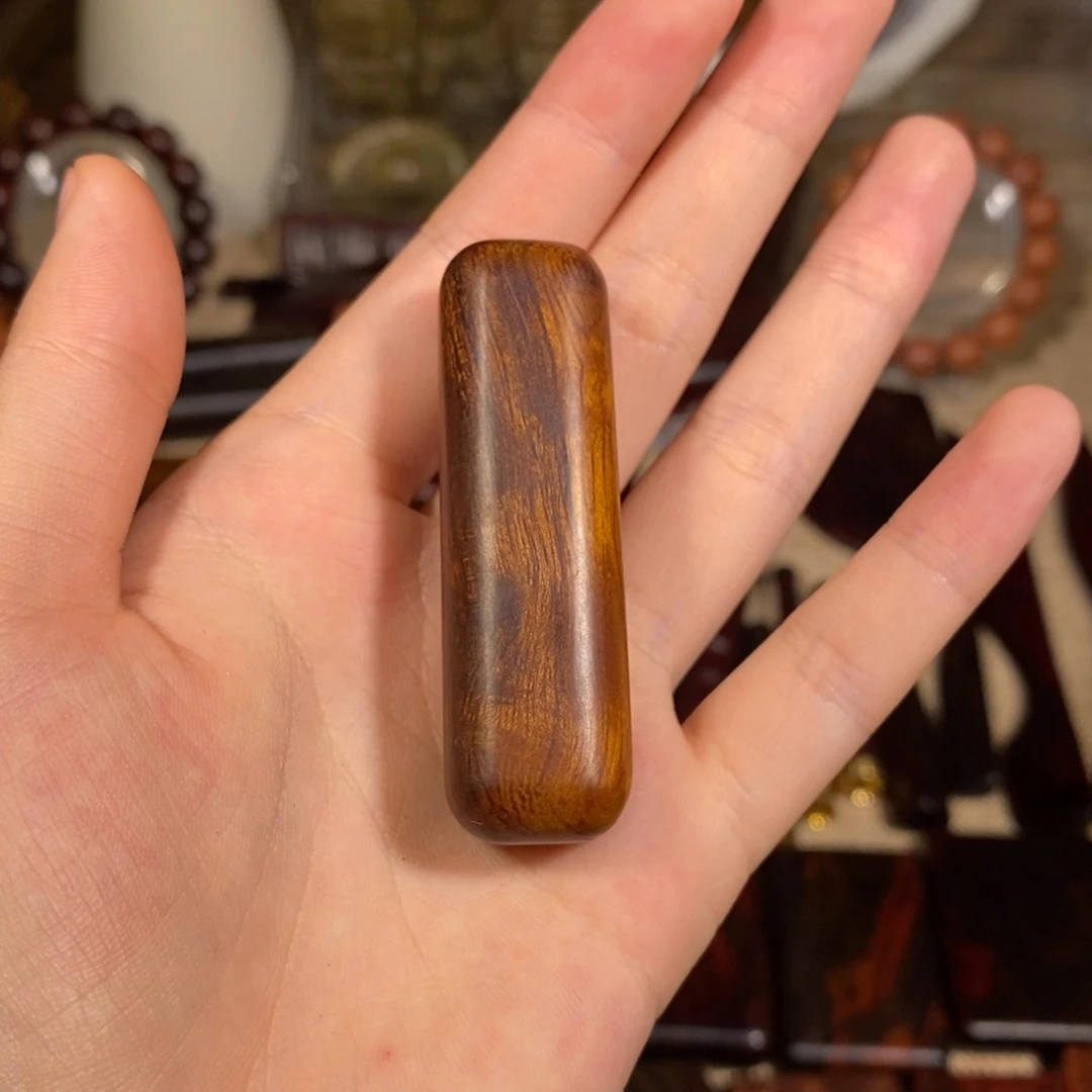 碎***花紫檀木类端景台美沙手把