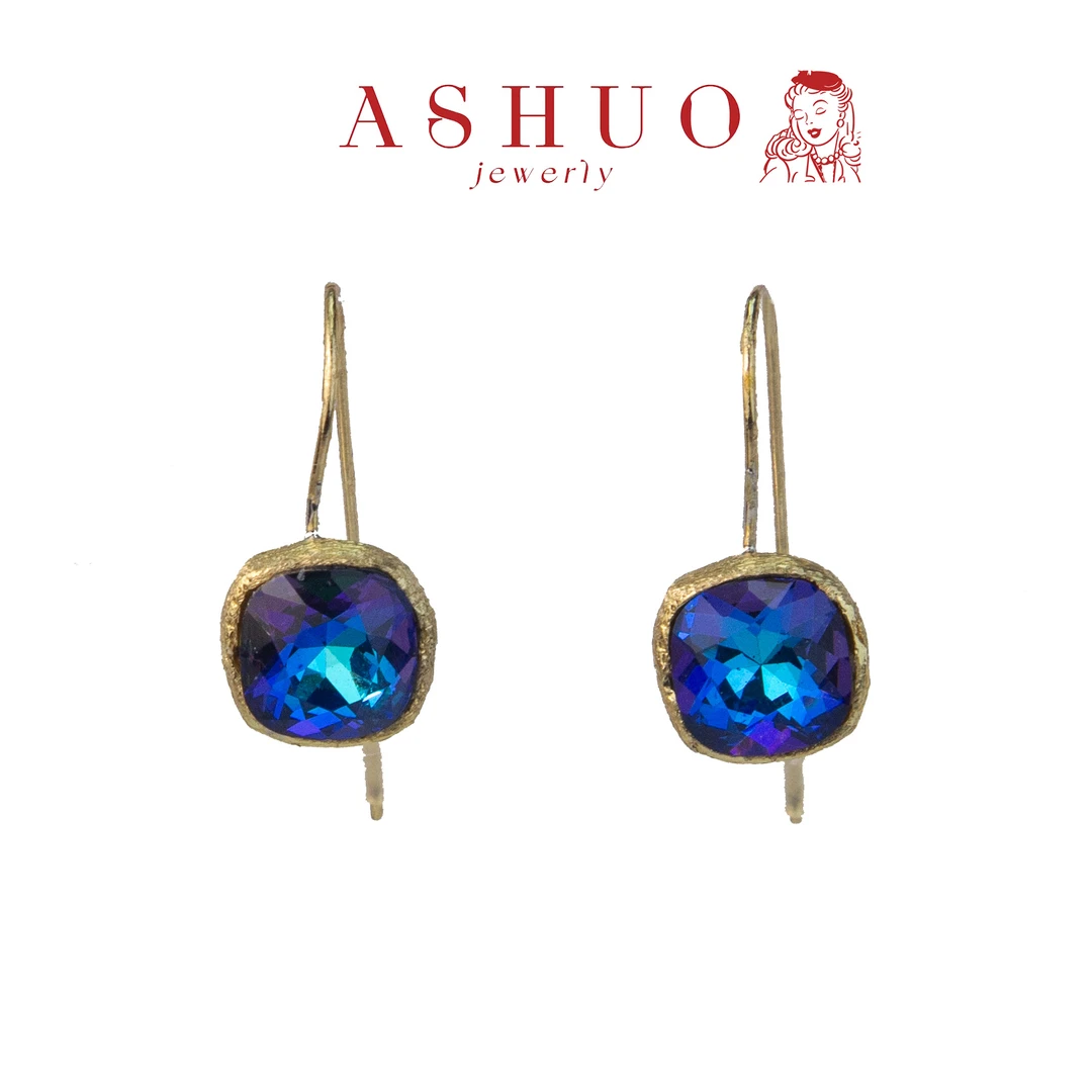 铜合金耳饰 阿烁中古 Kalliope  as9902