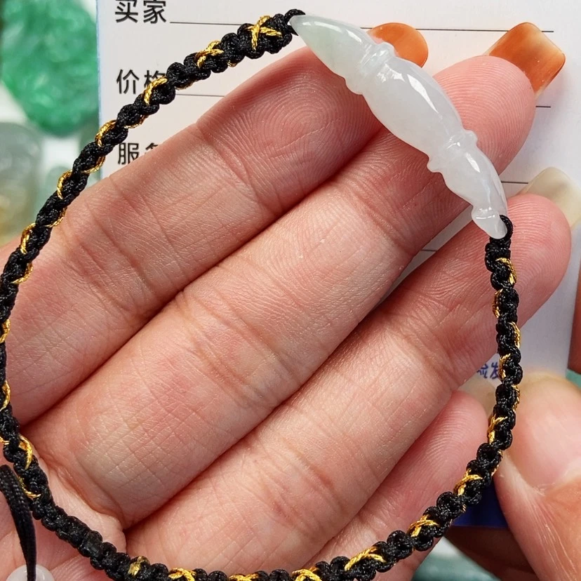 【闪购商品】翡翠颈饰未镶嵌节节高手链