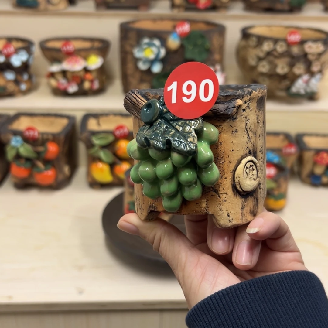 花盆紫砂190号内口6外高8