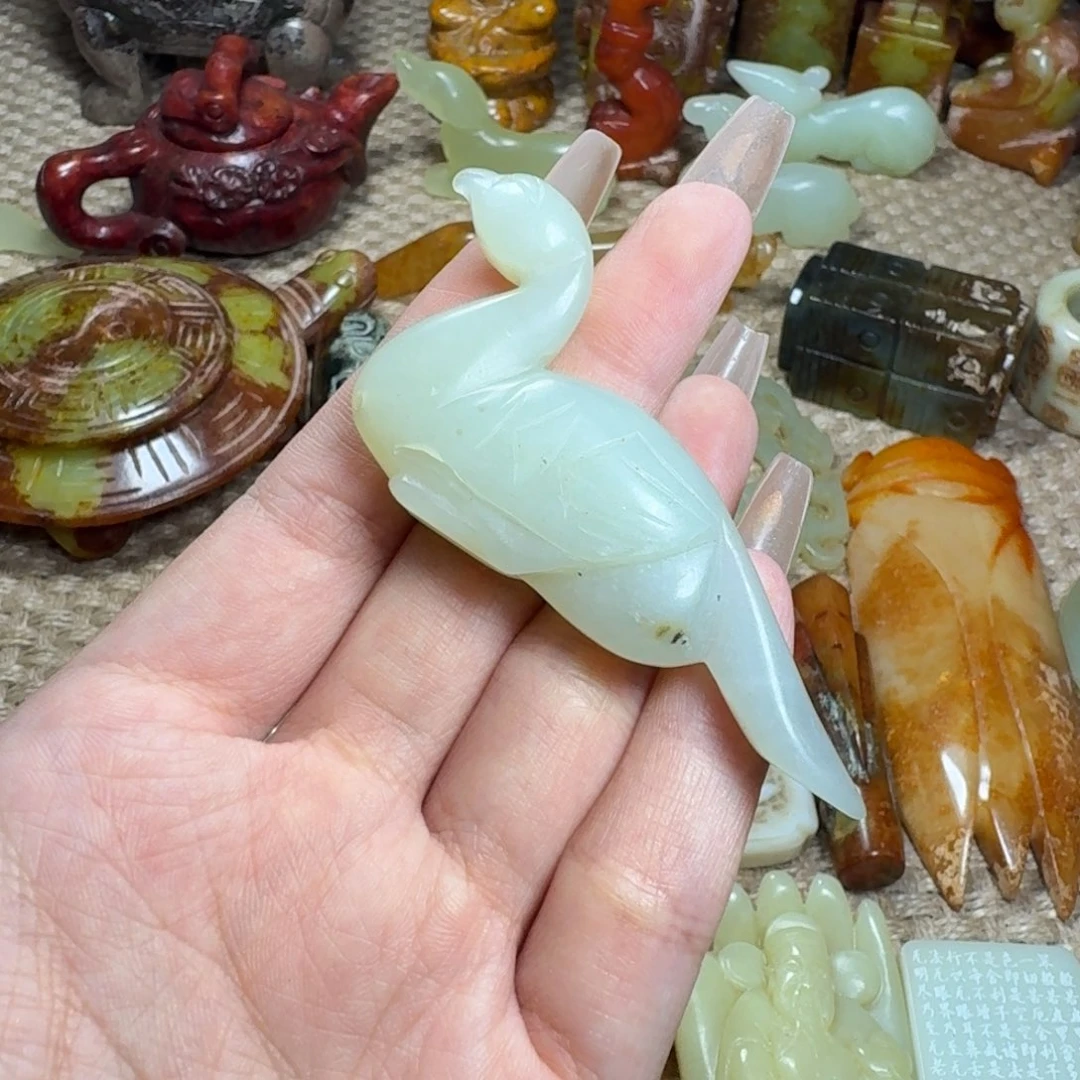 白玉菩提吊坠挂件