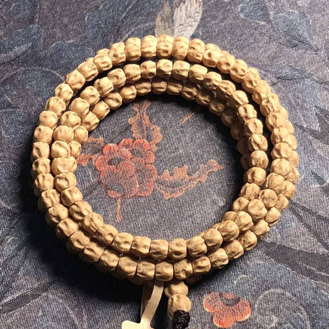 艺铭轩：[Rd226] 修罗 热振尸陀林方块满鬼脸百香/柏香籽108长串