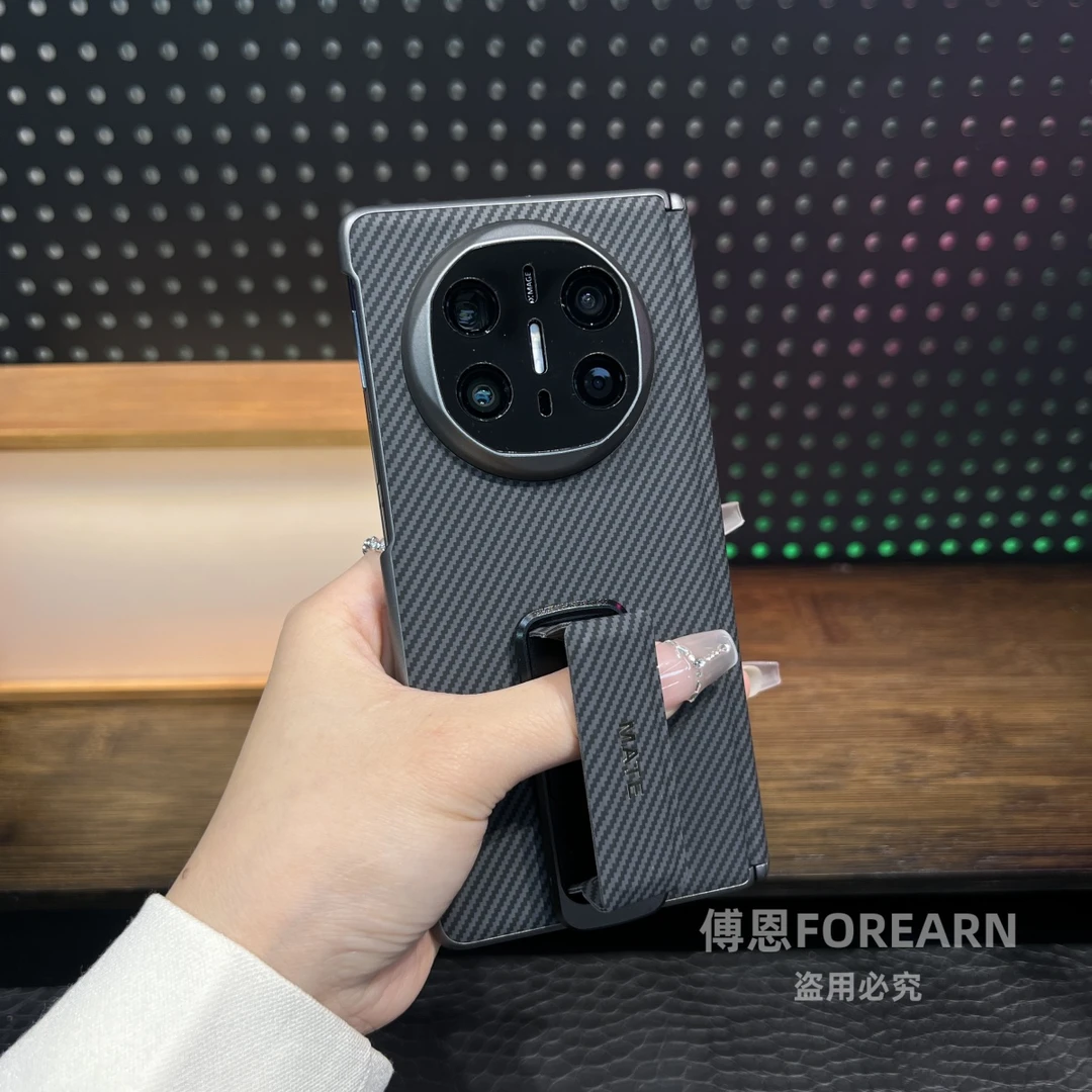 适用于华为MateX6手机壳matex5折叠屏X6带支架X5典藏版手腕X3奢华