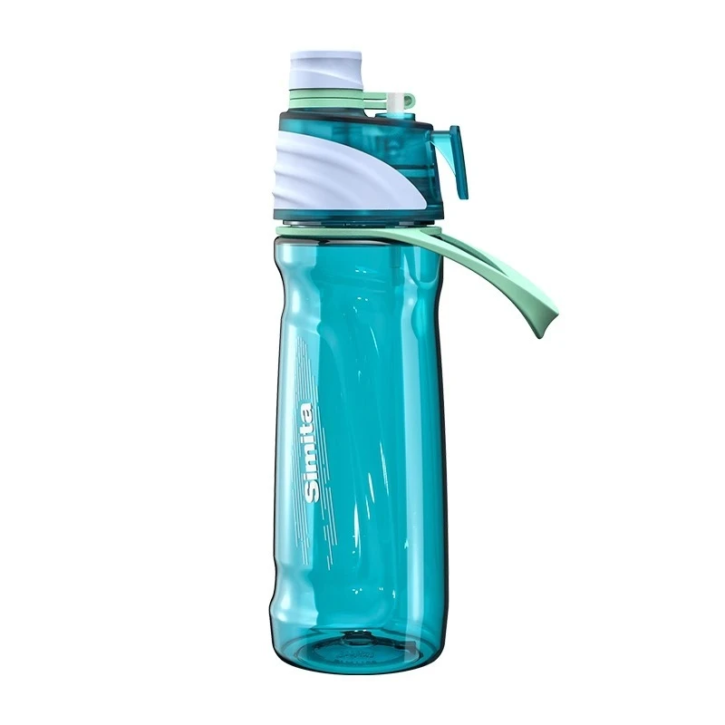 德国大容量运动喷雾水杯可携式夏季新款杯子学生防摔塑料杯
