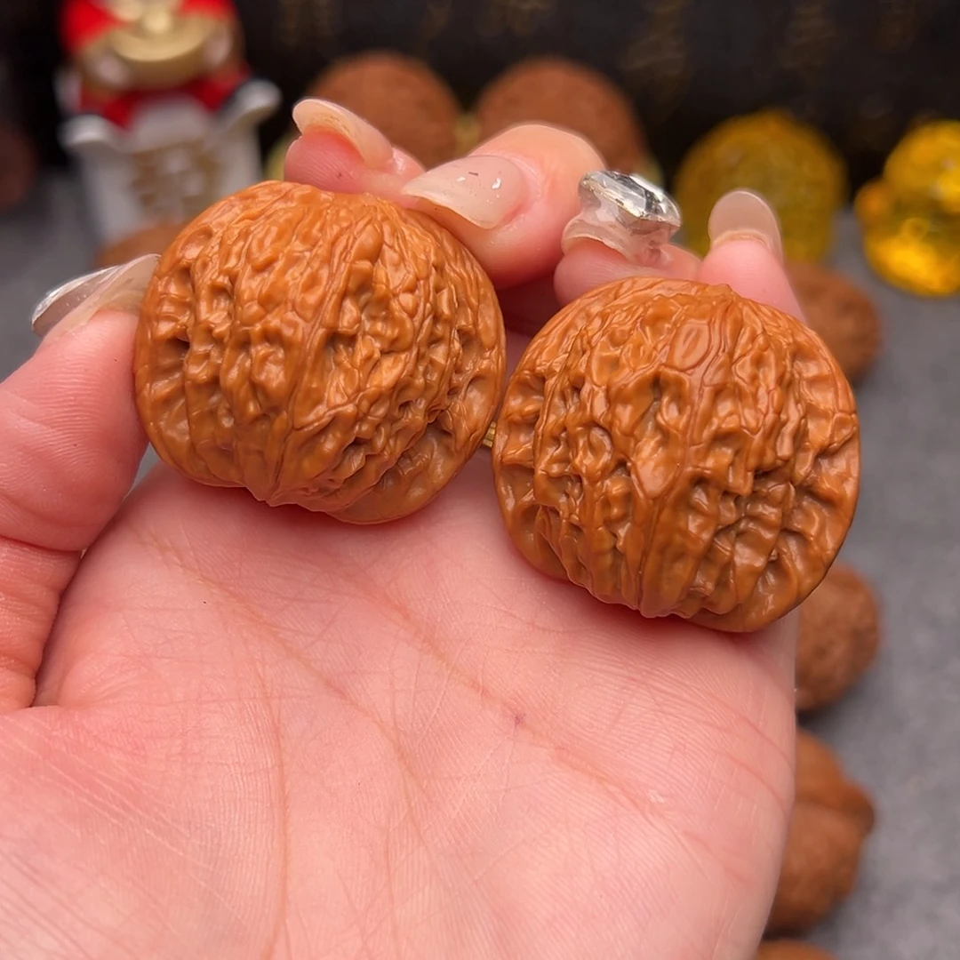 把件文玩核桃毕业精品精配山地磨37全品正磨绝