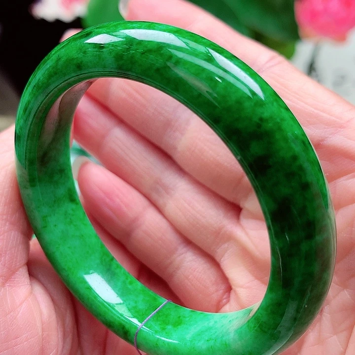 翡翠未镶嵌手镯天然翡翠手镯