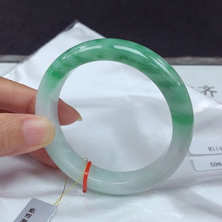 未镶嵌手镯翡翠59圈4933