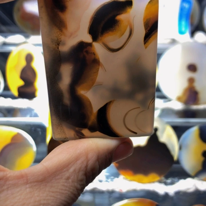 合金玛瑙/玉髓珠宝奇石72