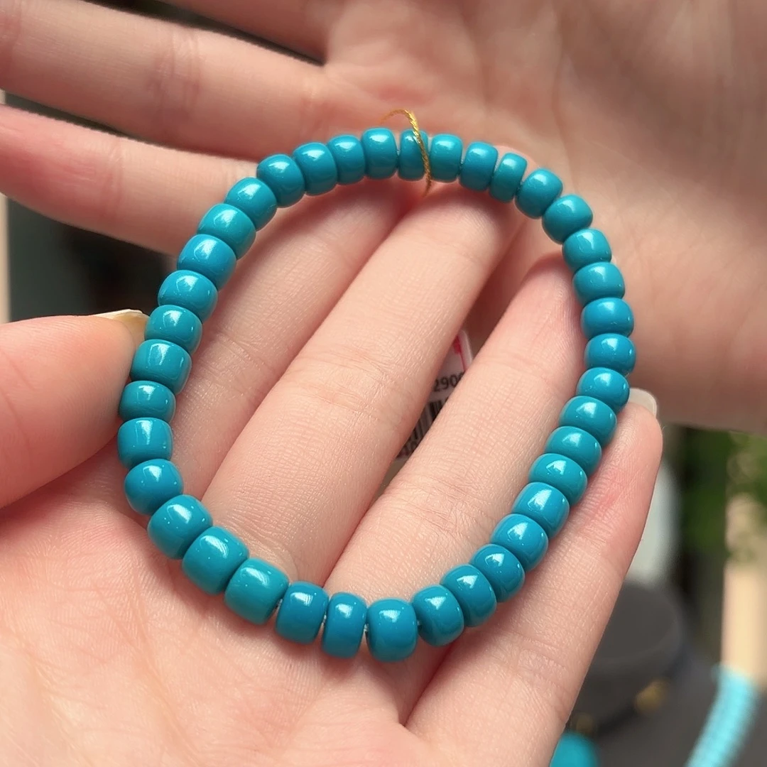 喜***）绿松石未镶嵌颈饰