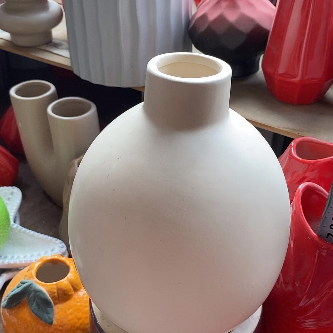 杯子水培陶盆无孔 瑕疵介意勿拍